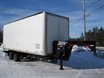 Truck box chassis trailer